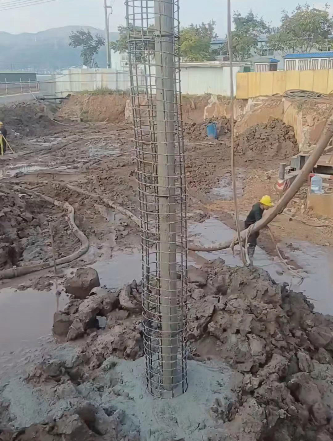 濮阳华龙区长螺旋钻孔压灌桩
